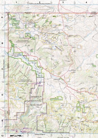 Colorado Atlas & Gazetteer Page 12 Preview 1