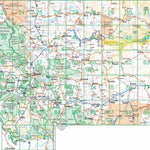 Montana Atlas & Gazetteer Overview Map Preview 1