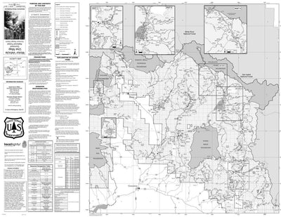 Grand Mesa, Gunnison & Uncompahgre NFs - MVUM - Map Bundle Preview 1