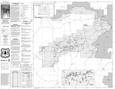 Grand Mesa, Gunnison & Uncompahgre NFs - MVUM - Map Bundle Preview 3