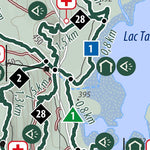 Parc des Appalaches ! Carte secteur Lac-Talon Preview 2