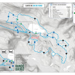 Carte de ski de fond - L'Interval coopérative de solidarité plein air Preview 1