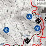 Carte ski nordique - L'Interval coopérative de solidarité plein air Preview 3