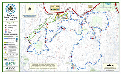 Paulson XC Trails Map - Dec 2023 Preview 1