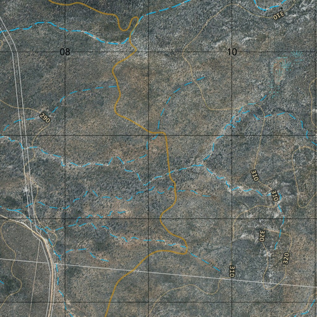 Boundary Creek (7459-1i) Map by Department of Resources | Avenza Maps