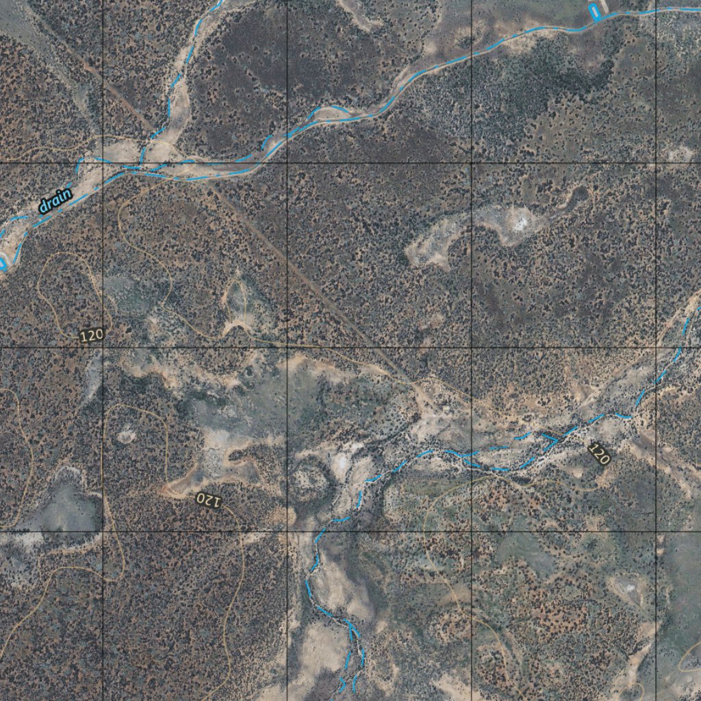 Wyaldra (7257-1i) Map by Department of Resources | Avenza Maps