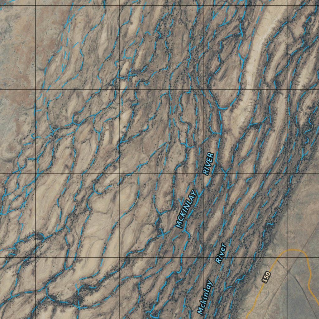 Mckinlay (7155-1i) Map by Department of Resources | Avenza Maps