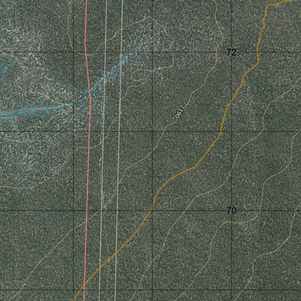 Middle Spring (7566-1i) Map by Department of Resources | Avenza Maps