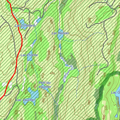 Réserve faunique Rouge-Matawin : Carte générale de chasse à l'orignal 2024 Preview 3