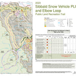 Sibbald Snow Vehicle PLUZ and Elbow Loop Recreation Trail 2023 Preview 1