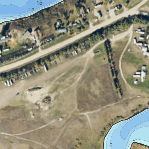 Blacktail Dam Williams County Map by North Dakota Game and Fish