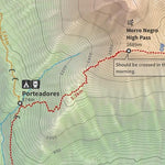 Las Horquetas Trail - Cerro Castillo - 1:30000 Preview 2