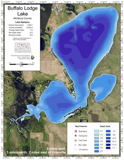 Buffalo Lodge Lake - McHenry County Preview 1