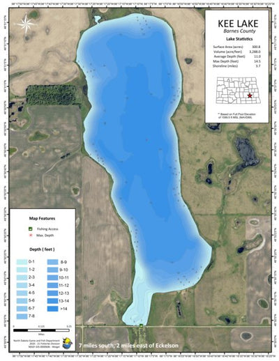 Kee Lake - Barnes County Preview 1