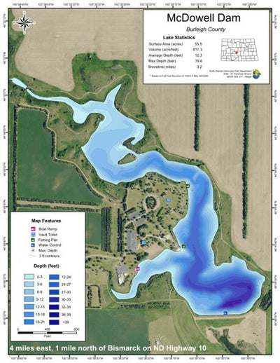 McDowell Dam - Burleigh County Preview 1