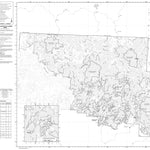 Motor Vehicle Use Map, MVUM, Big Piney District, Ozark-St. Francis National Forests Preview 1