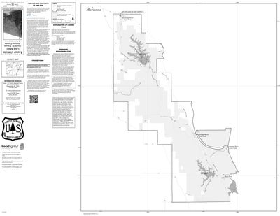 Motor Vehicle Use Map, MVUM, St. Francis National Forest Preview 1