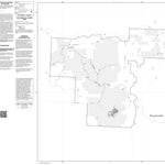 Motor Vehicle Use Map, MVUM, Wedington District, Ozark-St. Francis National Forests Preview 1