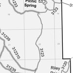 Custer Gallatin National Forest - Sioux Ranger District - Cave Hills MVUM 2024 Preview 3
