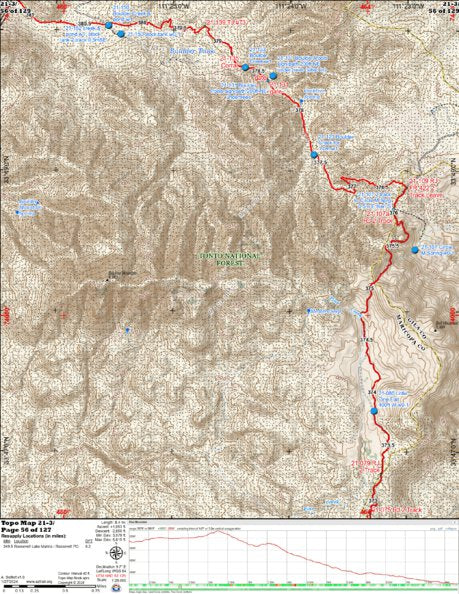 ANST Topo Map 21-3 Pine Mountain 3 Preview 1