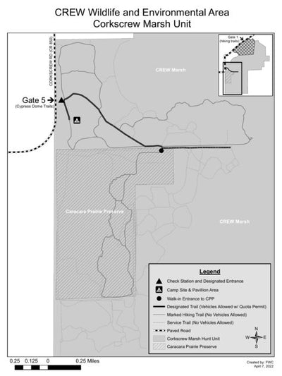 CREW WEA Corkscrew Marsh Unit Brochure Map Preview 1