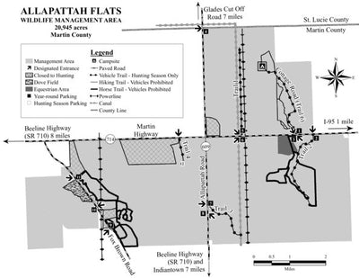 Allapattah Flats WMA Brochure Map Preview 1