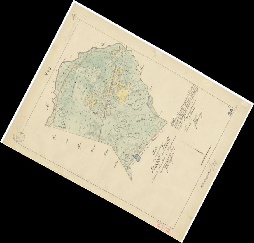 M32-34.1 Älmhult Map by Historical GIS maps | Avenza Maps
