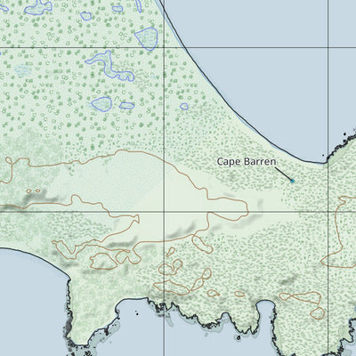THIRSTY-6252 Tasmania Topographic Map 1:25000 Preview 3