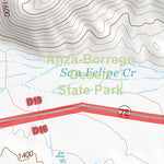 33116SE Page 76 Borrego Valley Topo