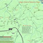 42nd Parallel Red River Gorge: Gray's Arch to Hanson's Point digital map