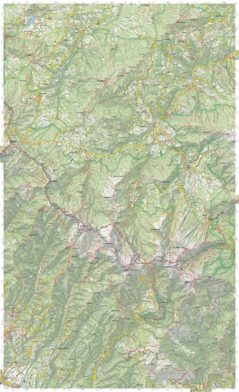 4LAND Srl 207 (Ovest) Appennino Cimone Abetone Corno alle Scale (ed.2022) digital map