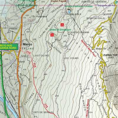 4LAND Srl 4LAND 145 Vallagarina digital map