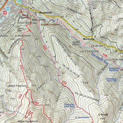 4LAND Srl 4LAND 145 Vallagarina digital map