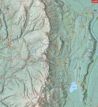 4LAND Srl 4LAND - Passo della Mendola-Mendelpass digital map