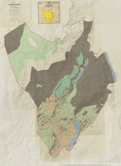 4LAND Srl Comune Catastale di Terlago - Austrian Map 1855-1861 digital map