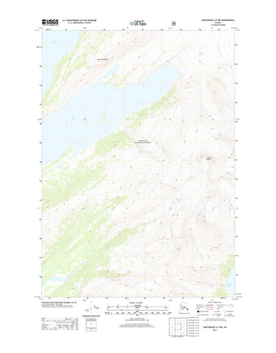 Anchorage A-2 NW, AK (2013, 25000-Scale) Preview 1