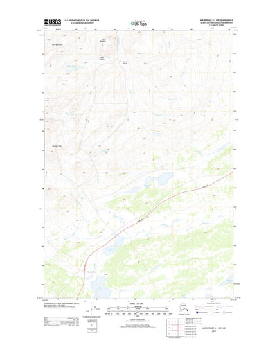 Anchorage D-1 NW, AK (2013, 25000-Scale) Preview 1
