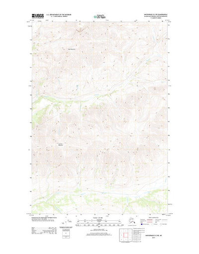Anchorage D-2 NE, AK (2013, 25000-Scale) Preview 1