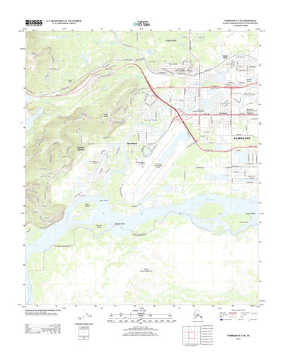 Fairbanks D-2 SW, AK (2013, 25000-Scale) Preview 1