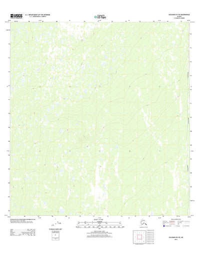 Gulkana B-4 SE, AK (2013, 25000-Scale) Preview 1