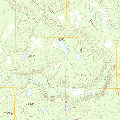 Gulkana B-5 SW, AK (2013, 25000-Scale) Preview 3