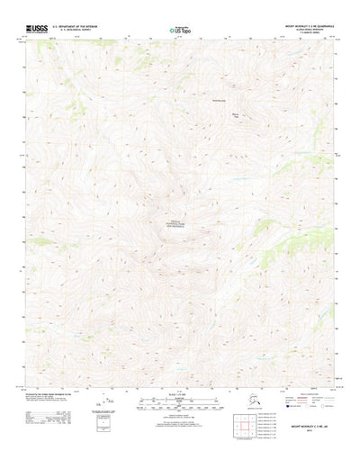 Mount Mckinley C-2 NE, AK (2013, 25000-Scale) Preview 1
