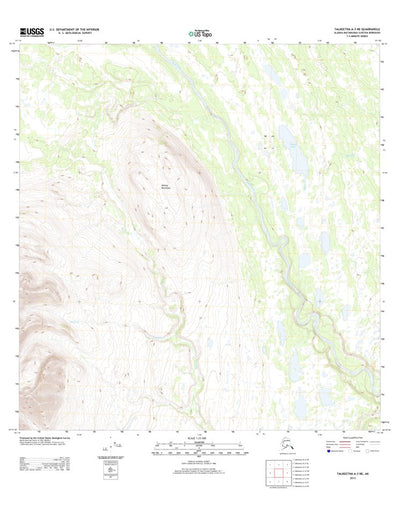 Talkeetna A-3 NE, AK (2013, 25000-Scale) Preview 1
