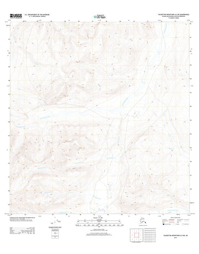 Talkeetna Mountains A-2 NE, AK (2013, 25000-Scale) Preview 1