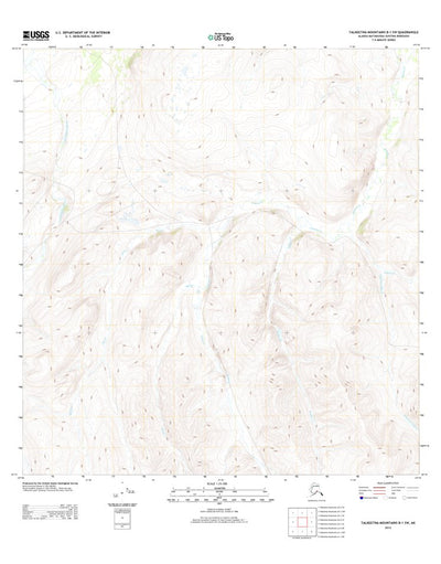 Talkeetna Mountains B-1 SW, AK (2013, 25000-Scale) Preview 1