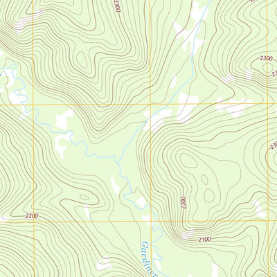 Tanacross A-1 SW, AK (2013, 25000-Scale) Preview 2