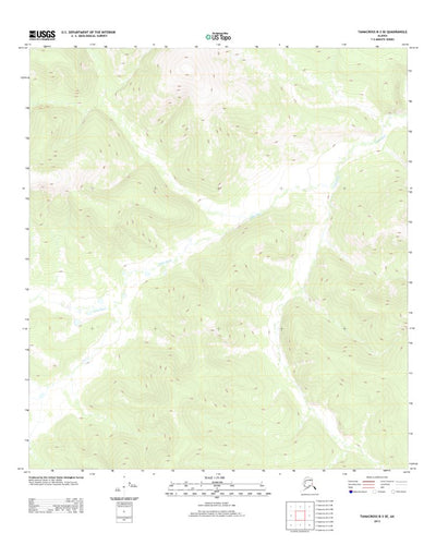 Tanacross B-3 SE, AK (2013, 25000-Scale) Preview 1