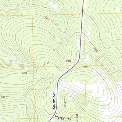 Tanacross C-3 SW, AK (2013, 25000-Scale) Preview 2