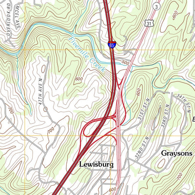 Birmingham North, AL (2011, 24000-Scale) Preview 3