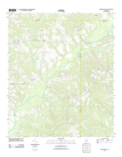 Brundidge SE, AL (2011, 24000-Scale) Preview 1